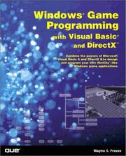 Cover of: Windows Game Programming with Visual Basic and DirectX