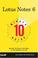 Cover of: 10 Minute Guide to Lotus Notes R6