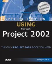Cover of: Special Edition Using Microsoft Project 2002 by Tim Pyron