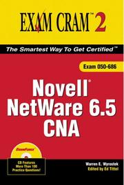 Cover of: Novell Netware 6.5 CNA
