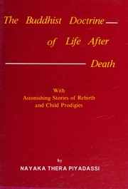 The Buddhist doctrine of life after death