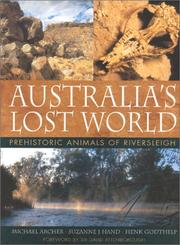 Cover of: Australia's Lost World: Prehistoric Animals of Riversleigh
