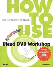 Cover of: How to Use Ulead DVD Workshop