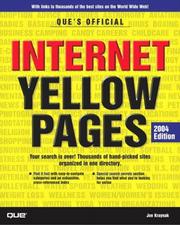Cover of: Que's Official Internet Yellow Pages, 2004 Edition