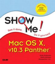 Cover of: Show Me Mac OS X Panther (Show Me Series)