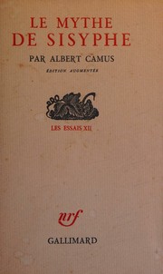 Cover of: Le mythe de Sisyphe
