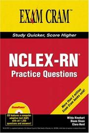 Cover of: NCLEX-RN Exam Practice Questions Exam Cram