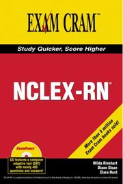 Cover of: NCLEX-RN Exam Cram (revised edition) by Wilda Rinehart, Diann Sloan, Clara Hurd