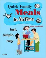 Cover of: Quick family meals ... in no time