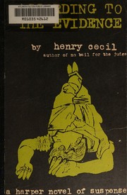 Cover of: According to the evidence