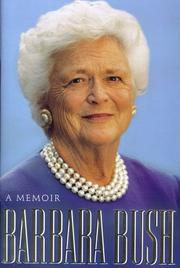 Cover of: Barbara Bush: a memoir