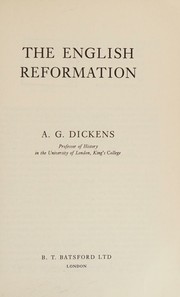 cover of The Reformation