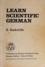 Cover of: Learn scientific German