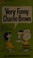 Cover of: Very Funny, Charlie Brown