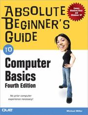 Cover of: Absolute Beginner's Guide to Computer Basics