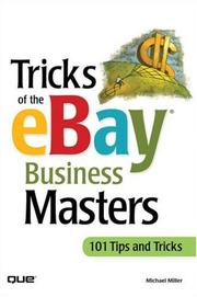 Cover of: Tricks of the eBay Business Masters