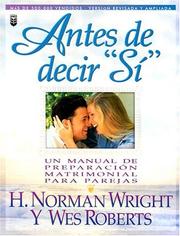 Cover of: Antes de Decir "Si"