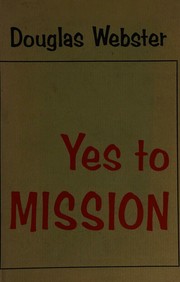 Cover of: Yes to mission