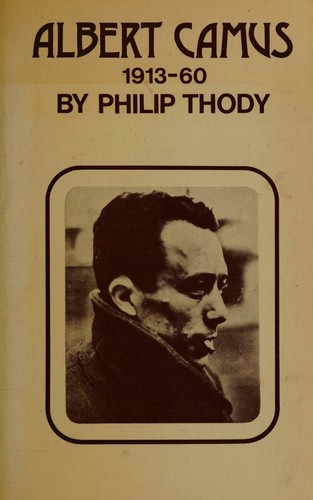 cover of Albert Camus, 1913-60