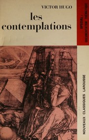 Cover of: Les Contemplations by Victor Hugo, Victor Hugo