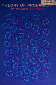 Cover of: Theory of Probability by W Burnside, W Burnside