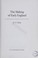 Cover of: The making of early England