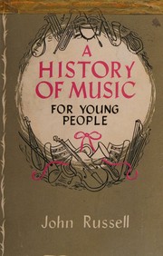 Cover of: A history of music for young people.