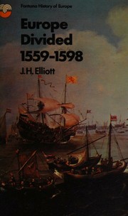 Cover of: Europe Divided 1559-1598