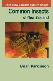 Cover of: Common insects of New Zealand by Parkinson, Brian.