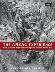 Cover of: The ANZAC experience by Christopher Pugsley