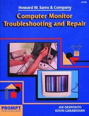 Computer Monitor Troubleshooting and Repair by Joe Desposito