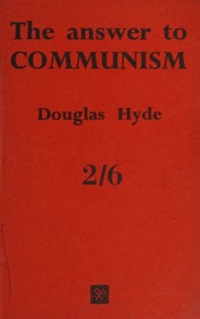 Cover of: The answer to communism
