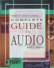 Cover of: Complete guide to audio