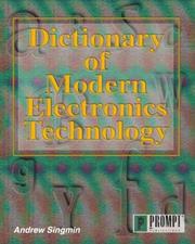 Cover of: Dictionary of Modern Electronics Technology