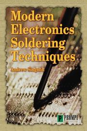 Cover of: Modern Electronics Soldering Techniques