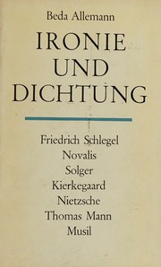 Cover of: Ironie und Dichtung.