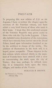 Cover of: Life on the lagoons
