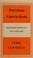 Cover of: Previous convictions