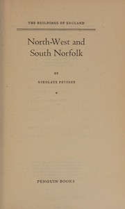Cover of: North-west and south Norfolk