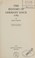 Cover of: The history of Germany since 1789