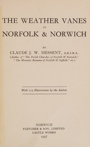Cover of: The weather vanes of Norfolk & Norwich