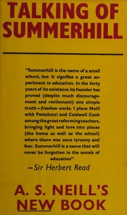 Cover of: Talking of Summerhill