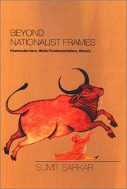Cover of: Beyond Nationalist Frames: Postmodernism, Hindu Fundamentalism, History