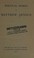 Cover of: Poetical Works of Matthew Arnold's