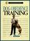 Cover of: Dog obedience training