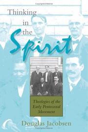 Cover of: Thinking in the Spirit by Douglas G. Jacobsen