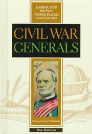 Cover of: Civil War generals by Daniel E. Harmon