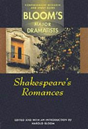 Cover of: Shakespeare's Romances by 