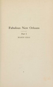 Cover of: Fabulous New Orleans