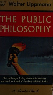 Cover of: The Public Philosophy
